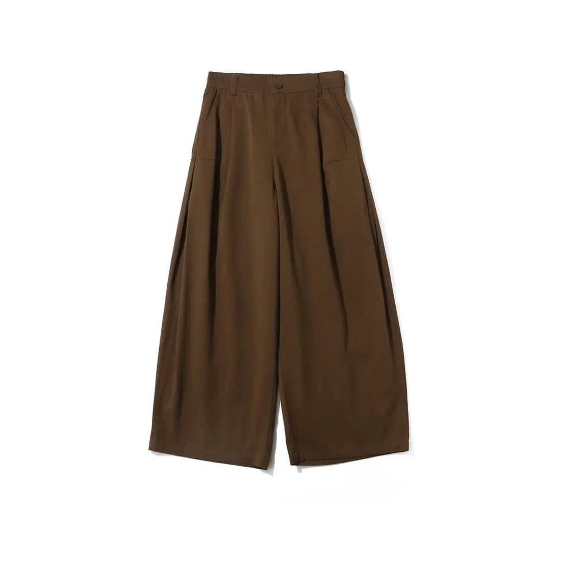 Vintage Brown Baggy Cargo Pants Men Koraen Harajuku Suit Pants Office Casual Trousers Male Wide leg Work New